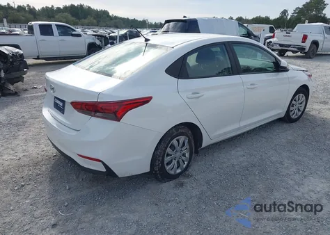 2022 Hyundai Accent Se z USA, uszkodzony, nr VIN 3KPC24A66NE183551